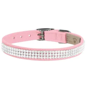 Giltmore 3 Row Collar — Puppy Pink