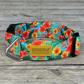 Goober Little Kahuna Blue Dog Collar