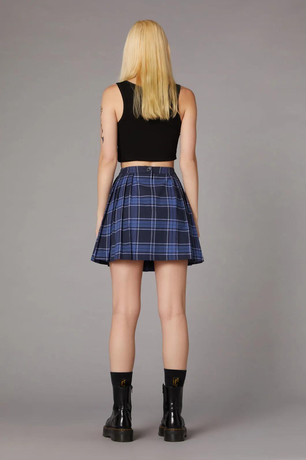 Grunge Tartan Skirt