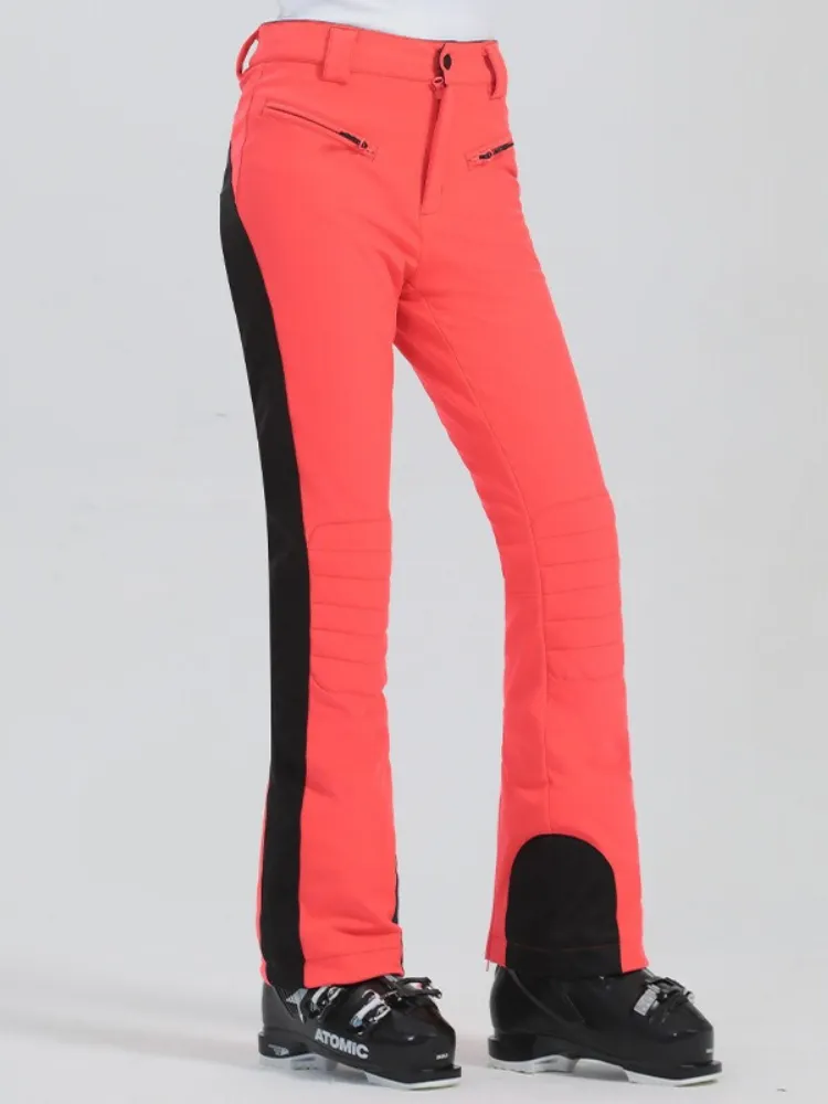 Gsou Snow Winter Skinny Ski Pants - Women's