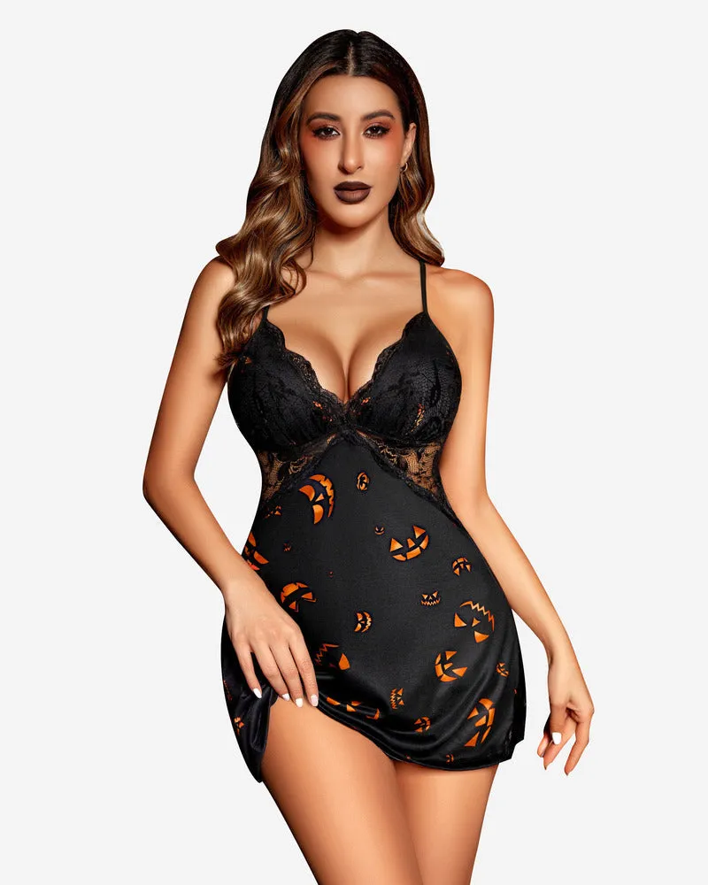 Halloween Lingerie Lace Sleepwear