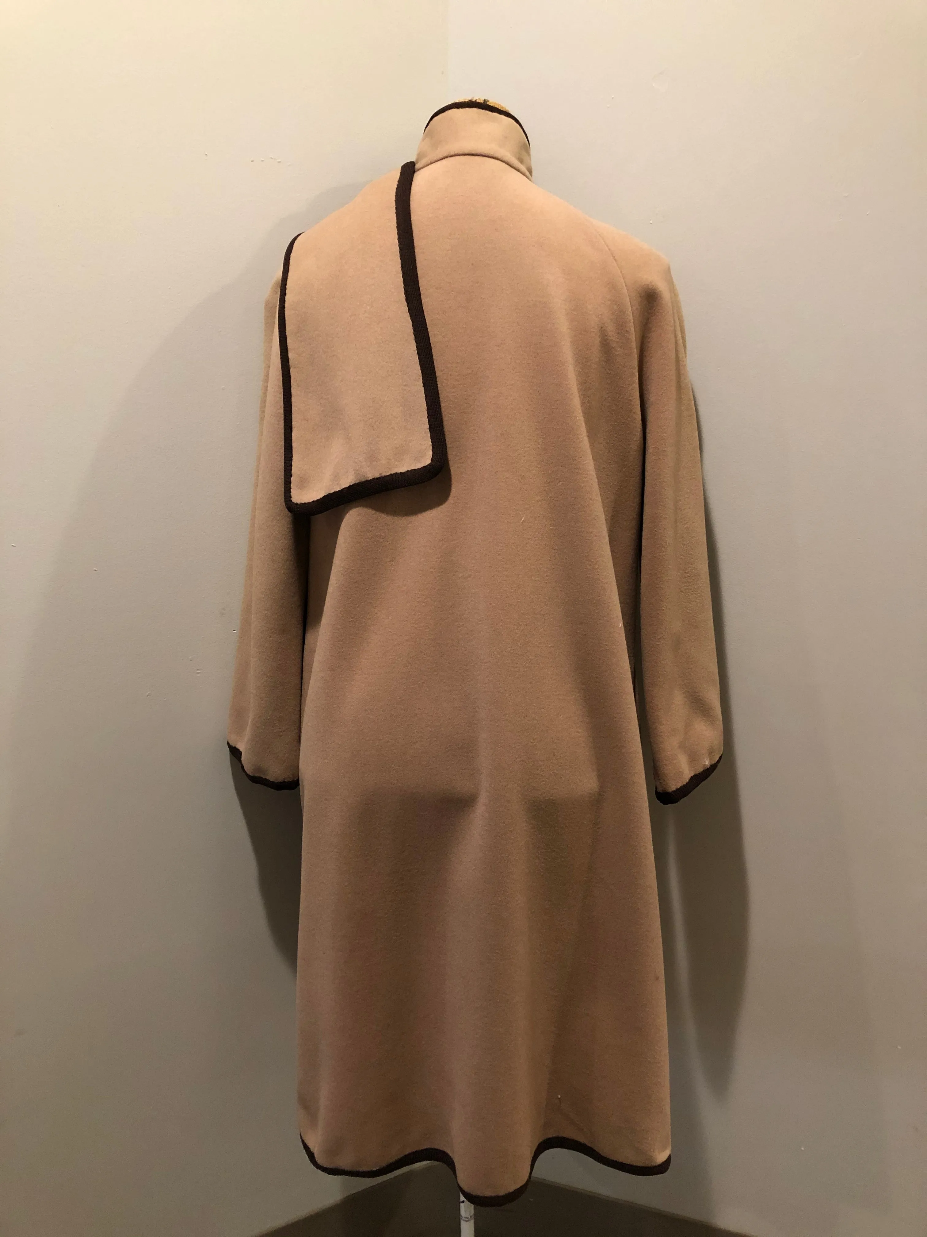 Handmade Camel Cashmere Cape SOLD