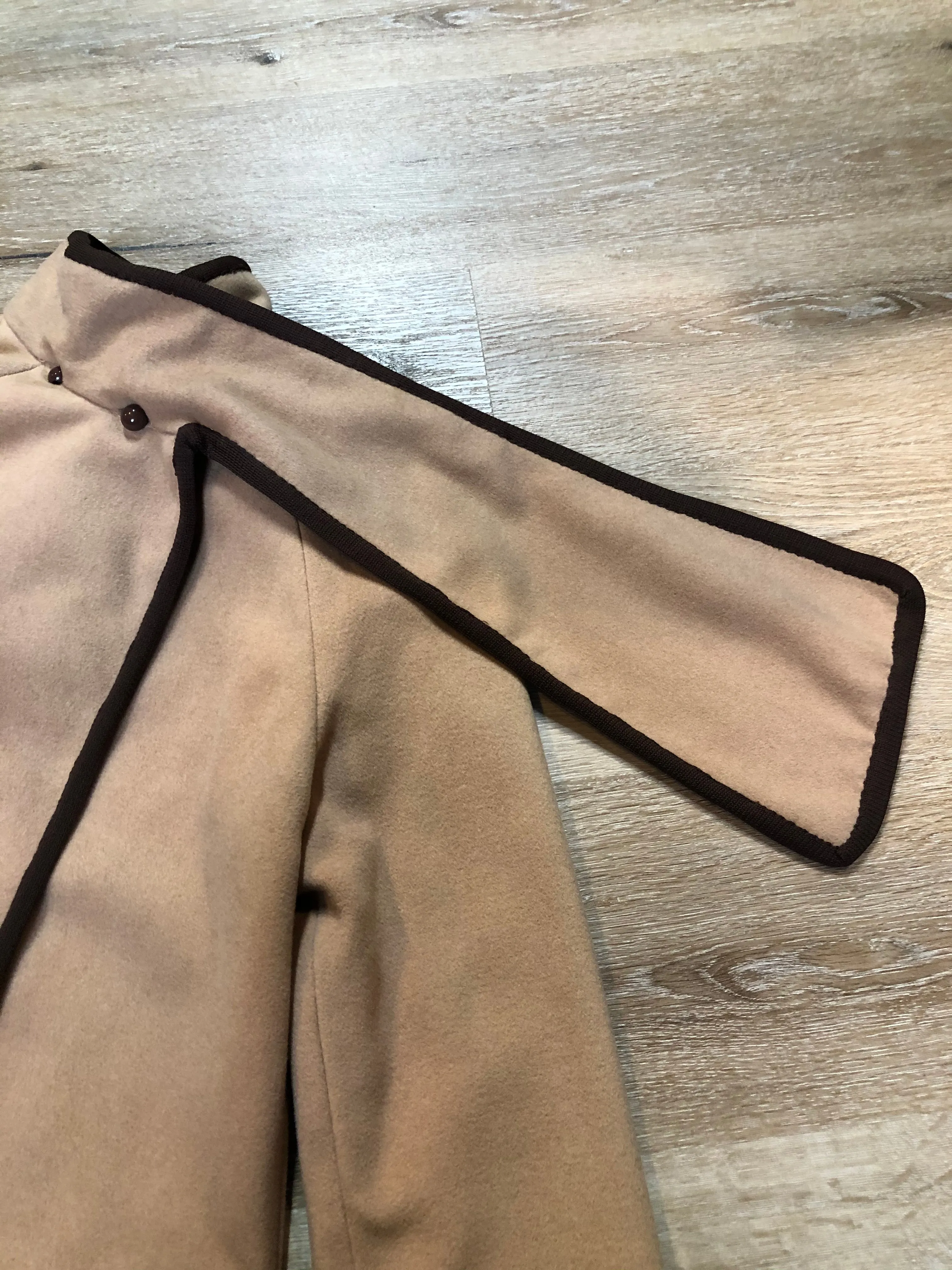 Handmade Camel Cashmere Cape SOLD