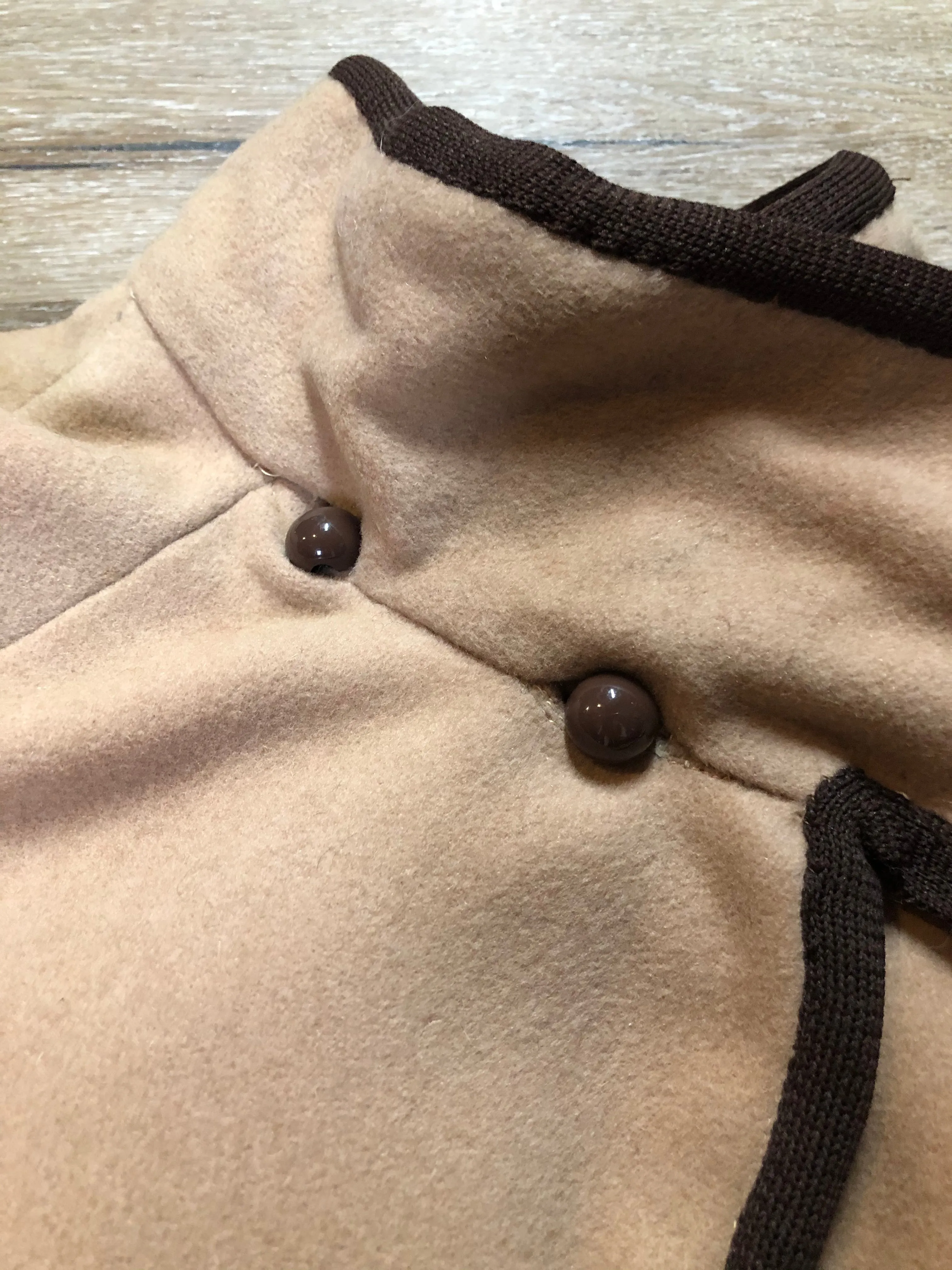 Handmade Camel Cashmere Cape SOLD