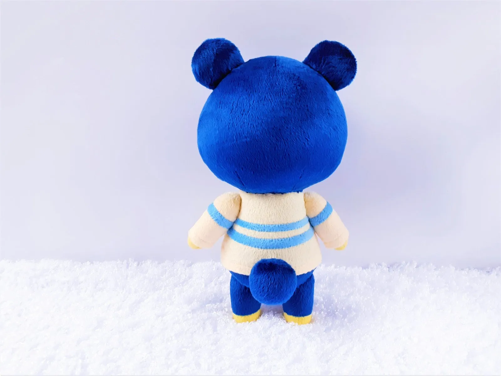 Handmade custom Poncho the cub bear plush