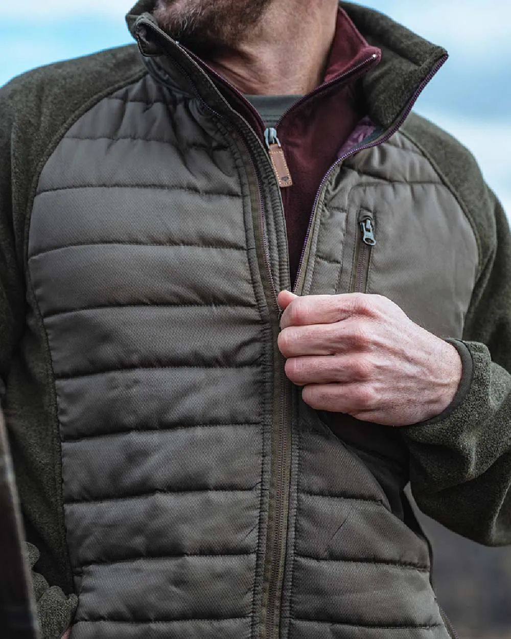 Hoggs of Fife Mens Melville Hybrid Jacket