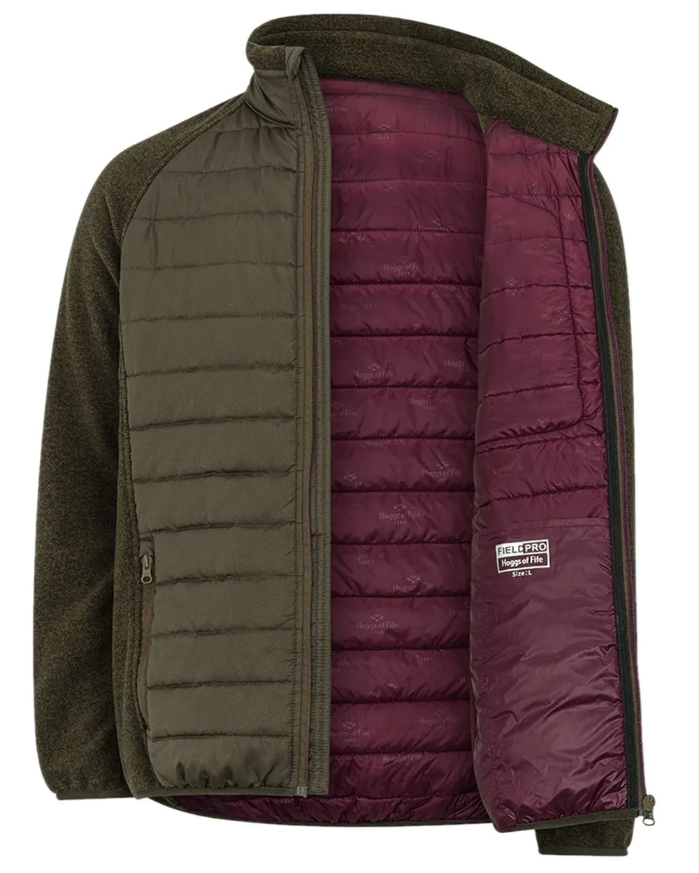 Hoggs of Fife Mens Melville Hybrid Jacket