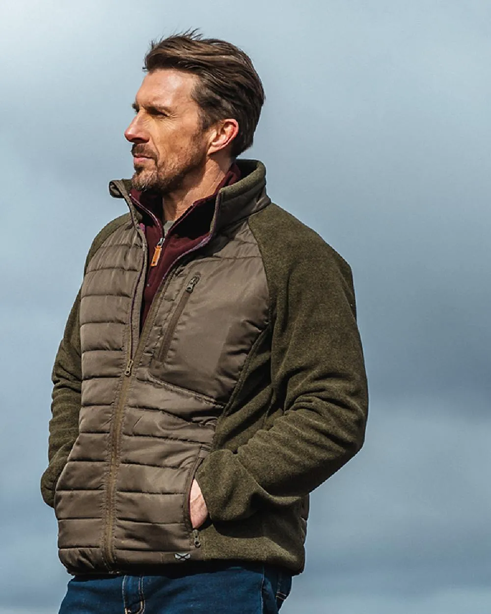 Hoggs of Fife Mens Melville Hybrid Jacket