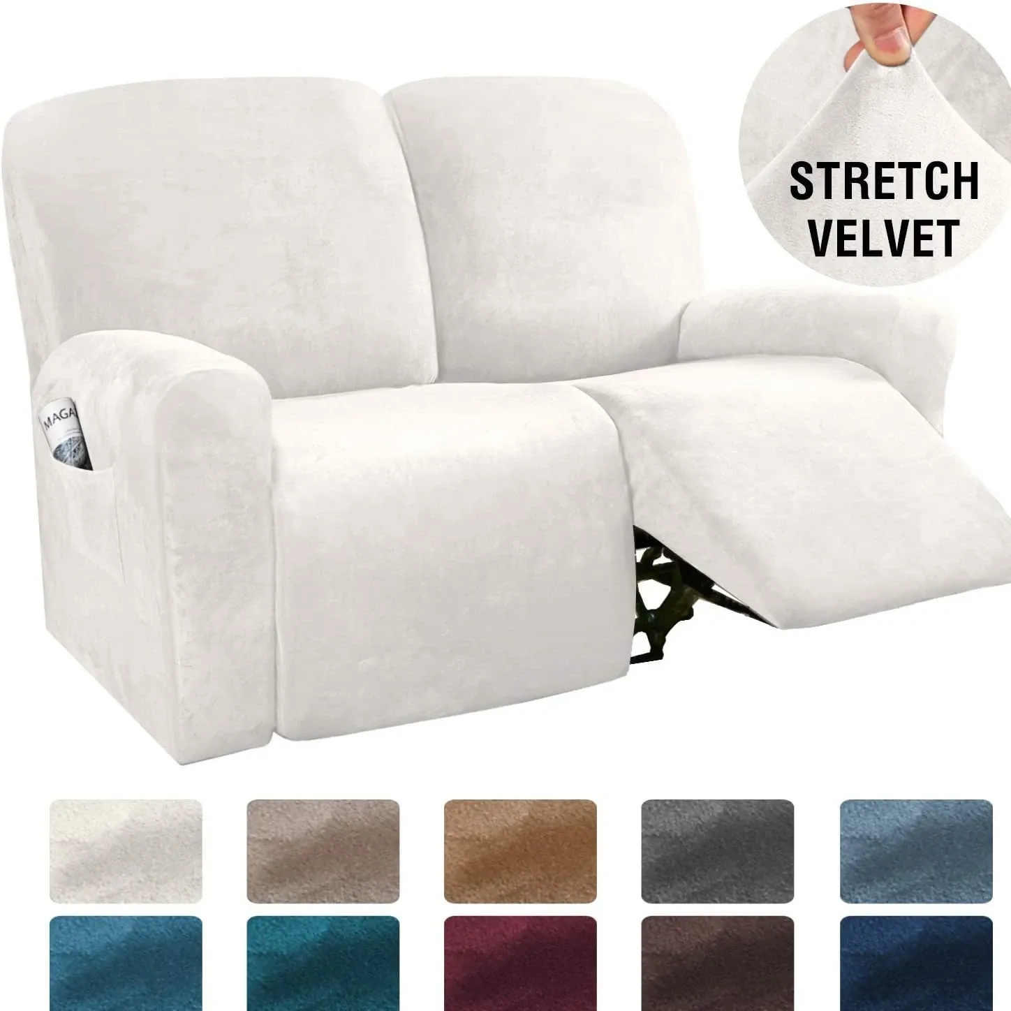 🔥Hot Sale - Buy 2 Free Shipping - Makelifeasy™ Stretchable Recliner Slipcover