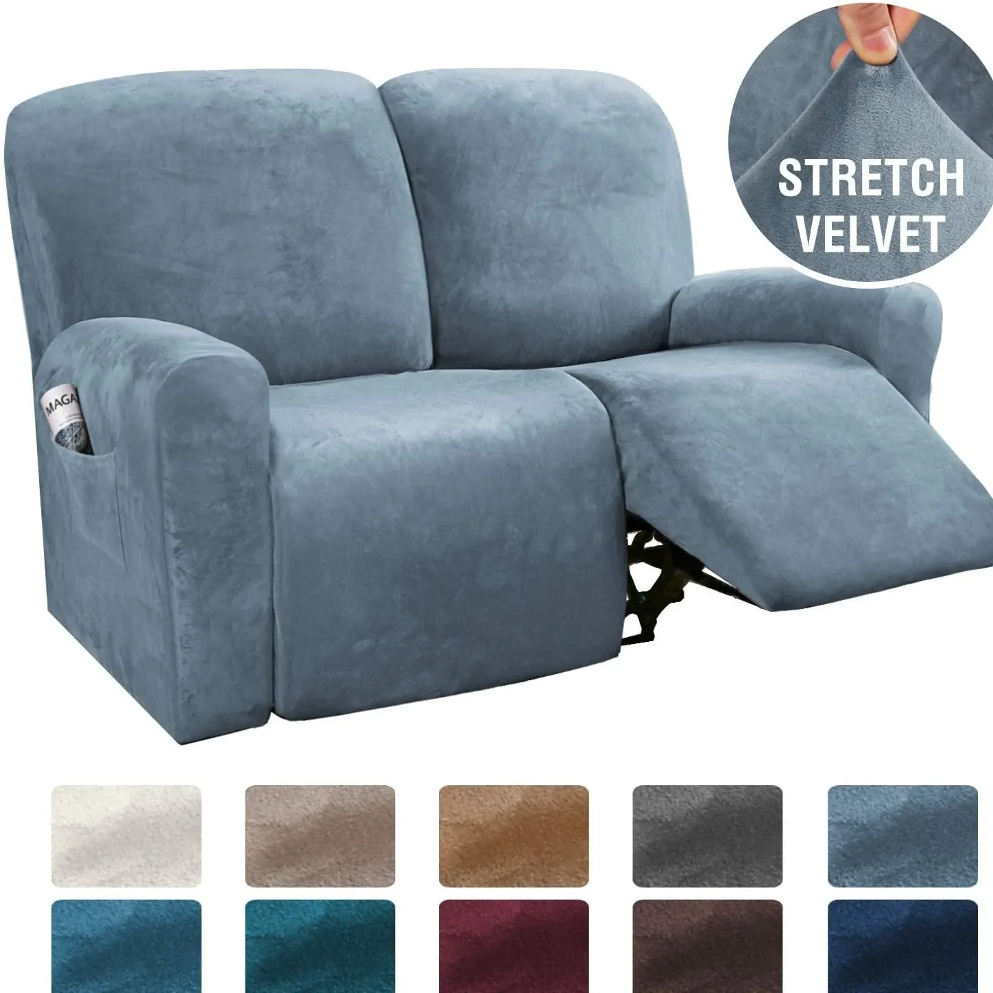 🔥Hot Sale - Buy 2 Free Shipping - Makelifeasy™ Stretchable Recliner Slipcover