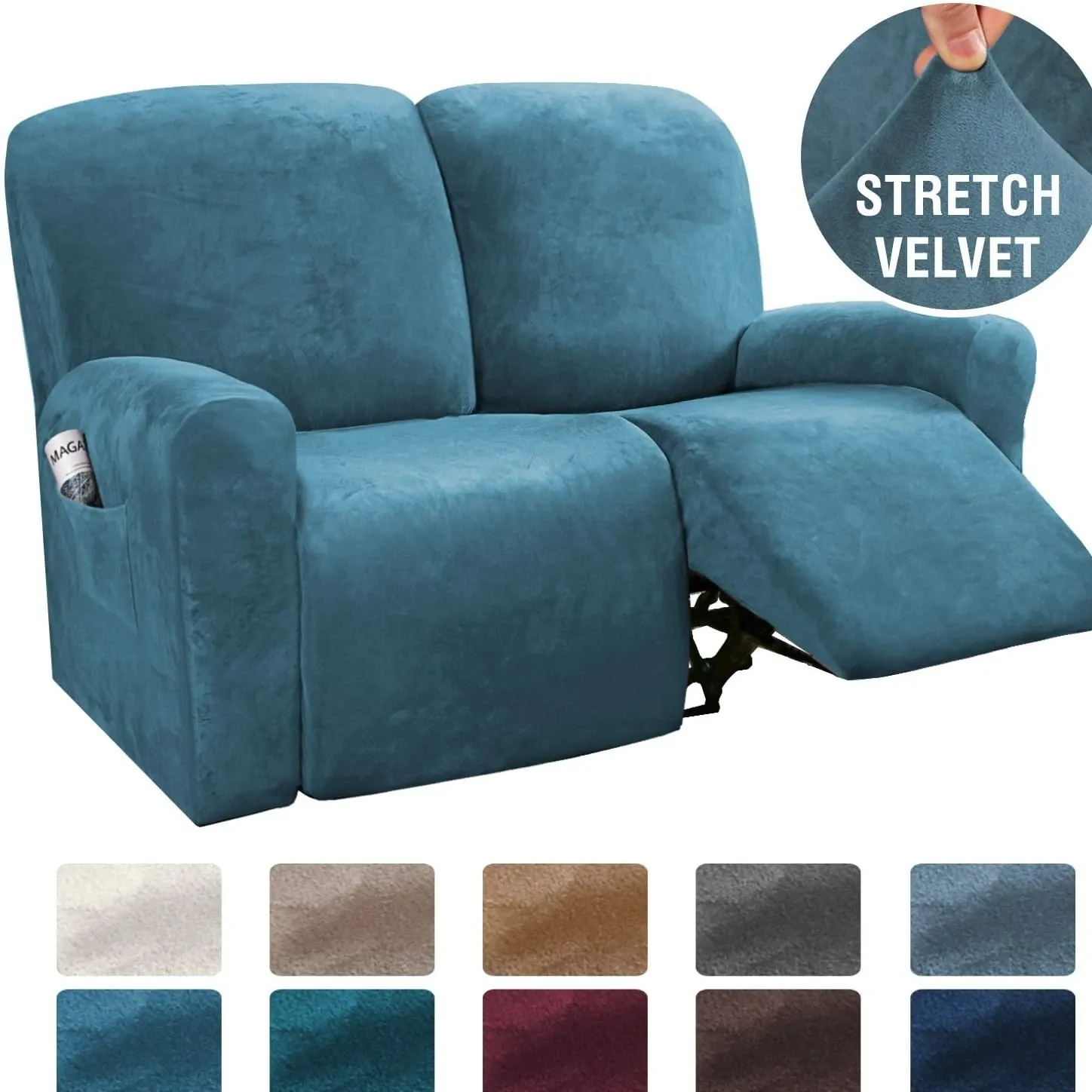 🔥Hot Sale - Buy 2 Free Shipping - Makelifeasy™ Stretchable Recliner Slipcover