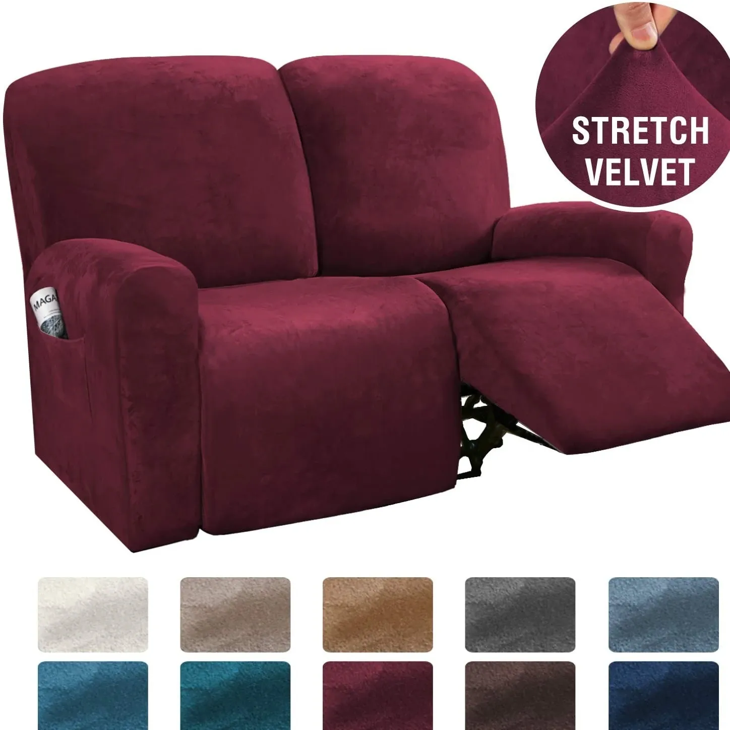 🔥Hot Sale - Buy 2 Free Shipping - Makelifeasy™ Stretchable Recliner Slipcover