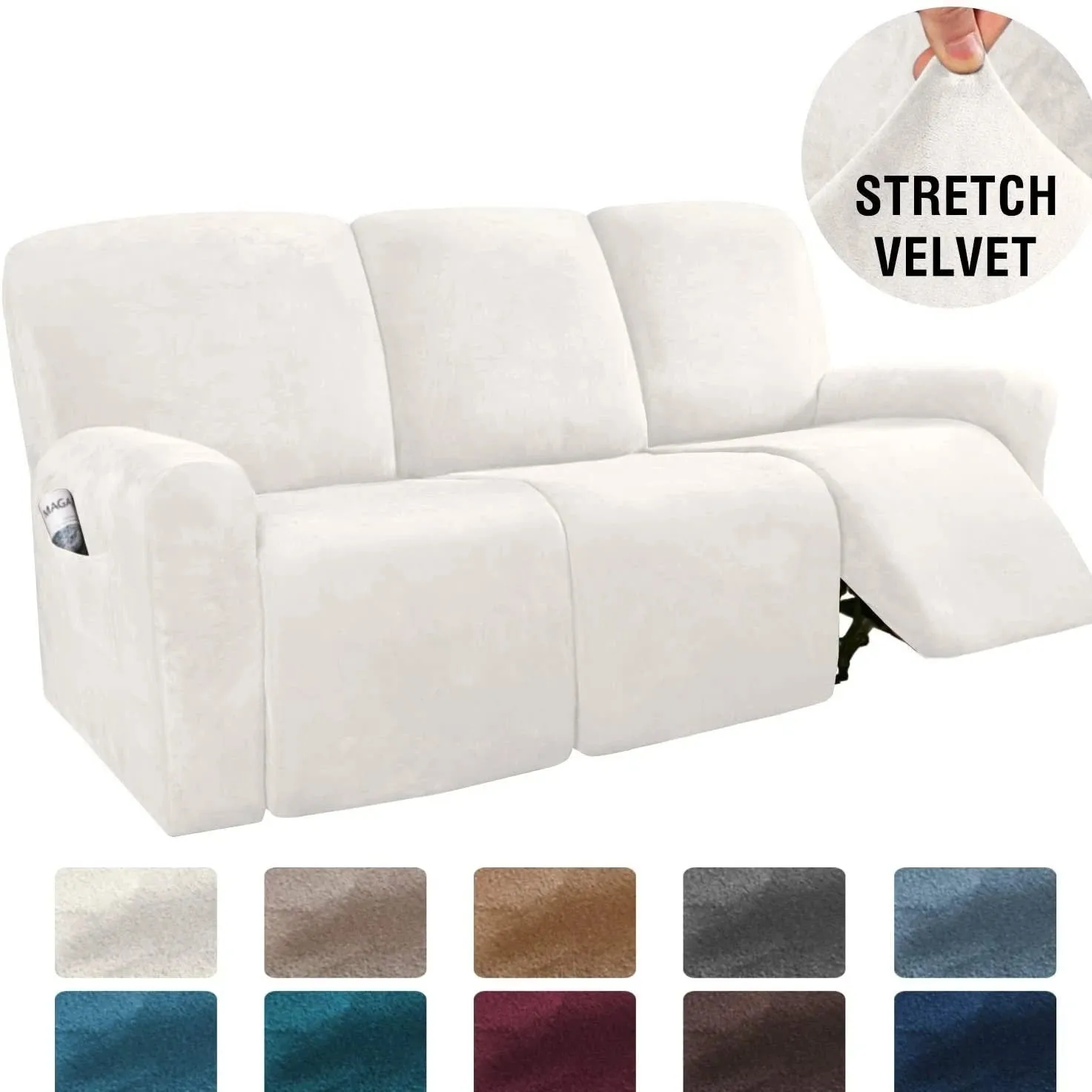 🔥Hot Sale - Buy 2 Free Shipping - Makelifeasy™ Stretchable Recliner Slipcover