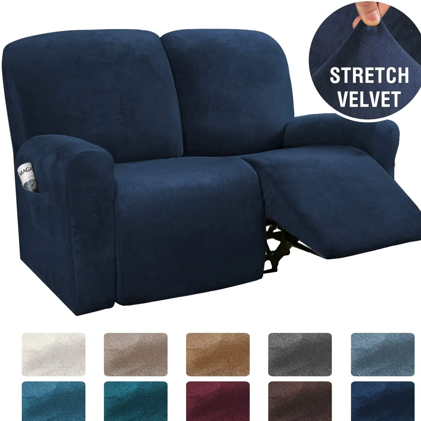 🔥Hot Sale - Buy 2 Free Shipping - Makelifeasy™ Stretchable Recliner Slipcover