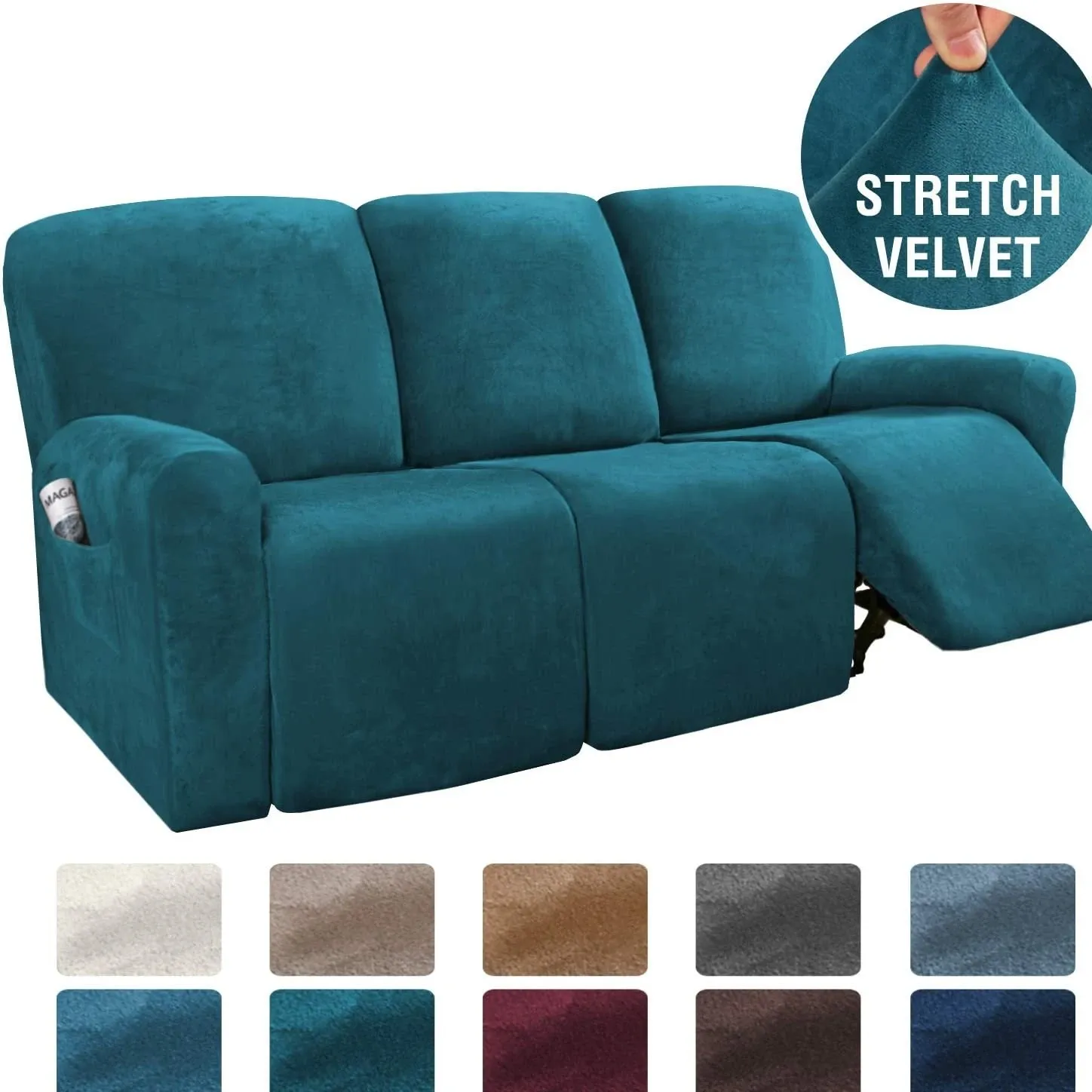 🔥Hot Sale - Buy 2 Free Shipping - Makelifeasy™ Stretchable Recliner Slipcover