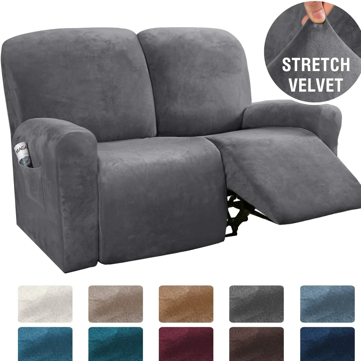 🔥Hot Sale - Buy 2 Free Shipping - Makelifeasy™ Stretchable Recliner Slipcover