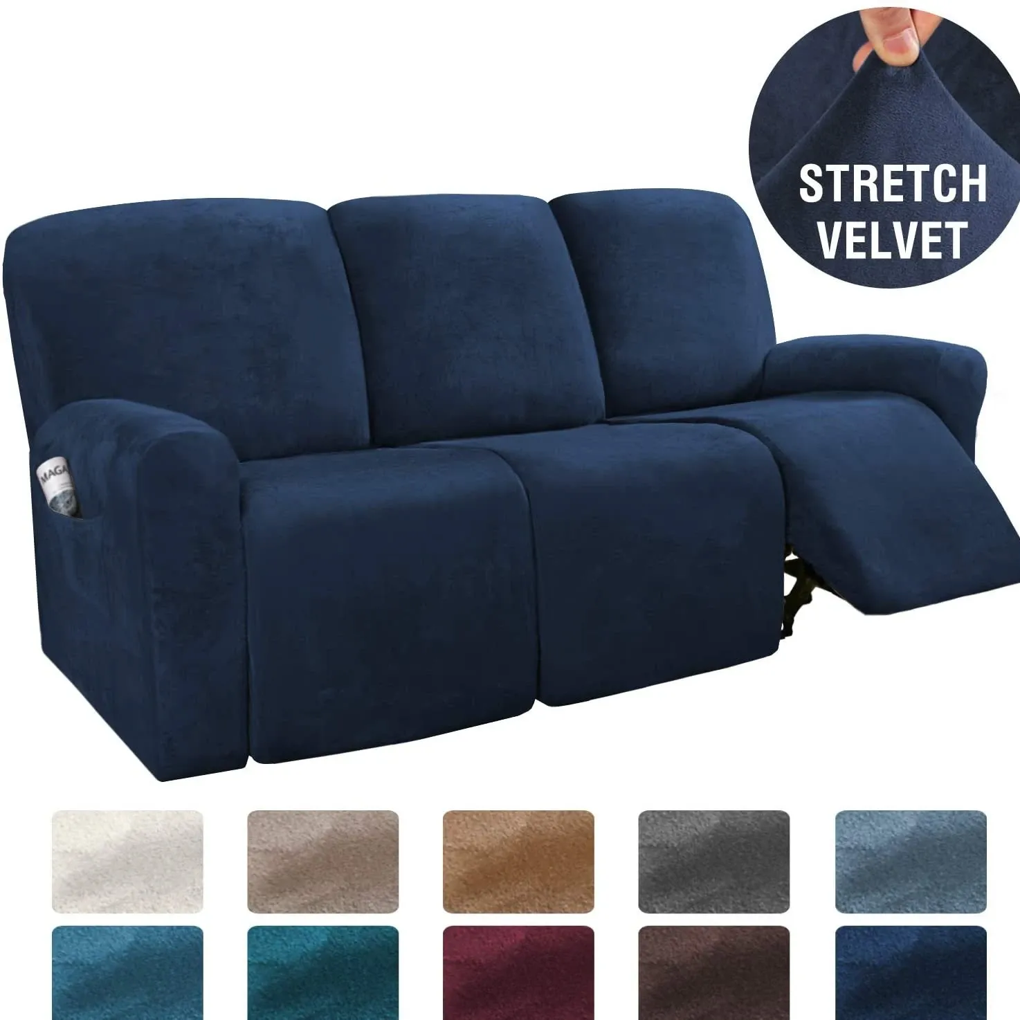 🔥Hot Sale - Buy 2 Free Shipping - Makelifeasy™ Stretchable Recliner Slipcover