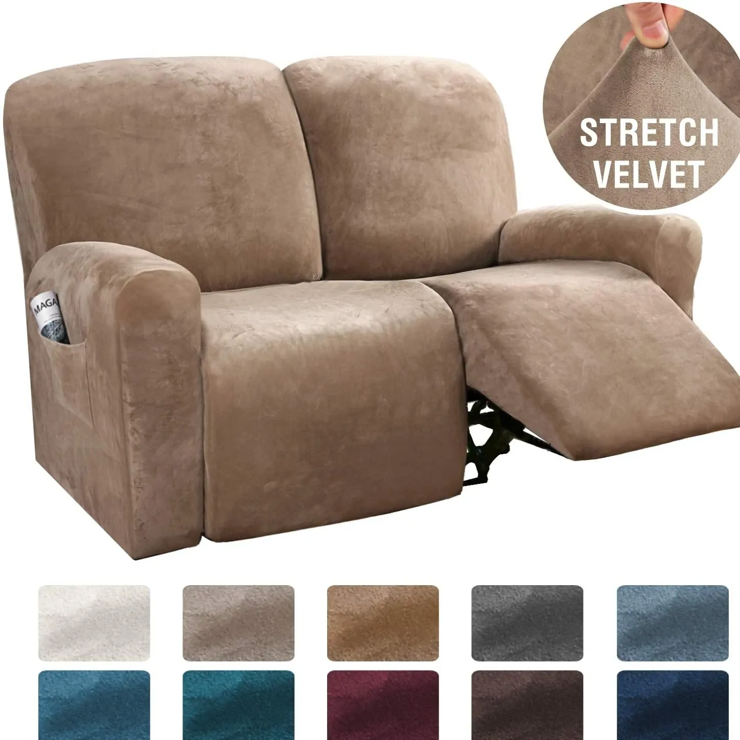 🔥Hot Sale - Buy 2 Free Shipping - Makelifeasy™ Stretchable Recliner Slipcover