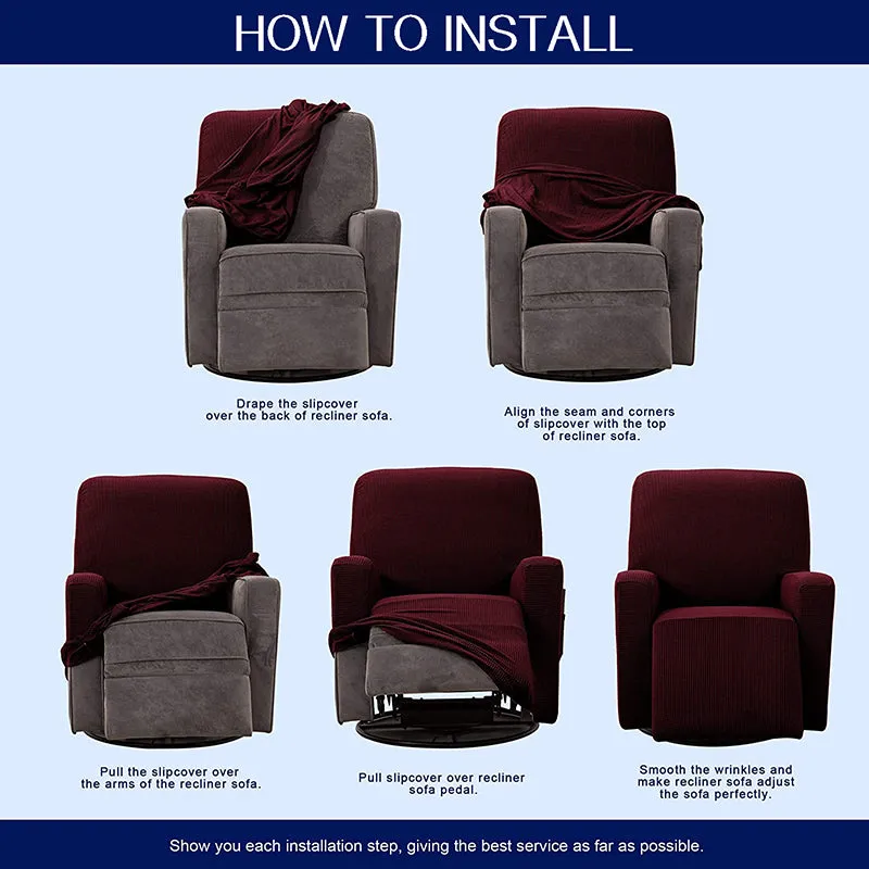 🔥Hot Sale - Buy 2 Free Shipping - Makelifeasy™ Stretchable Recliner Slipcover