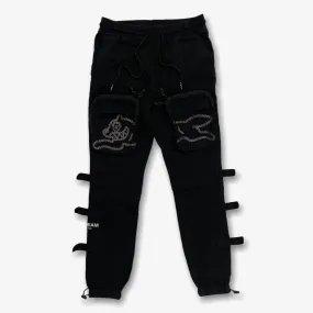 Ice Cream Softee Cargo Pants Black