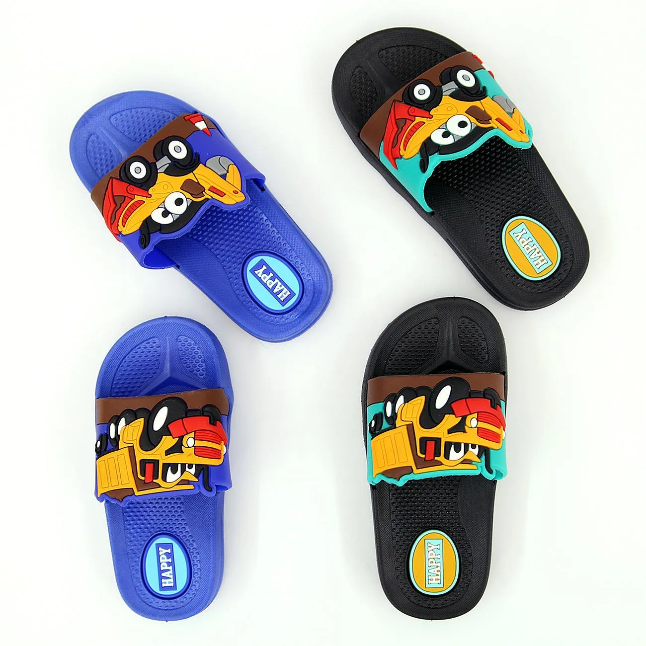 Imported Non Slip Rubber Sole Animated Slipper For Kids