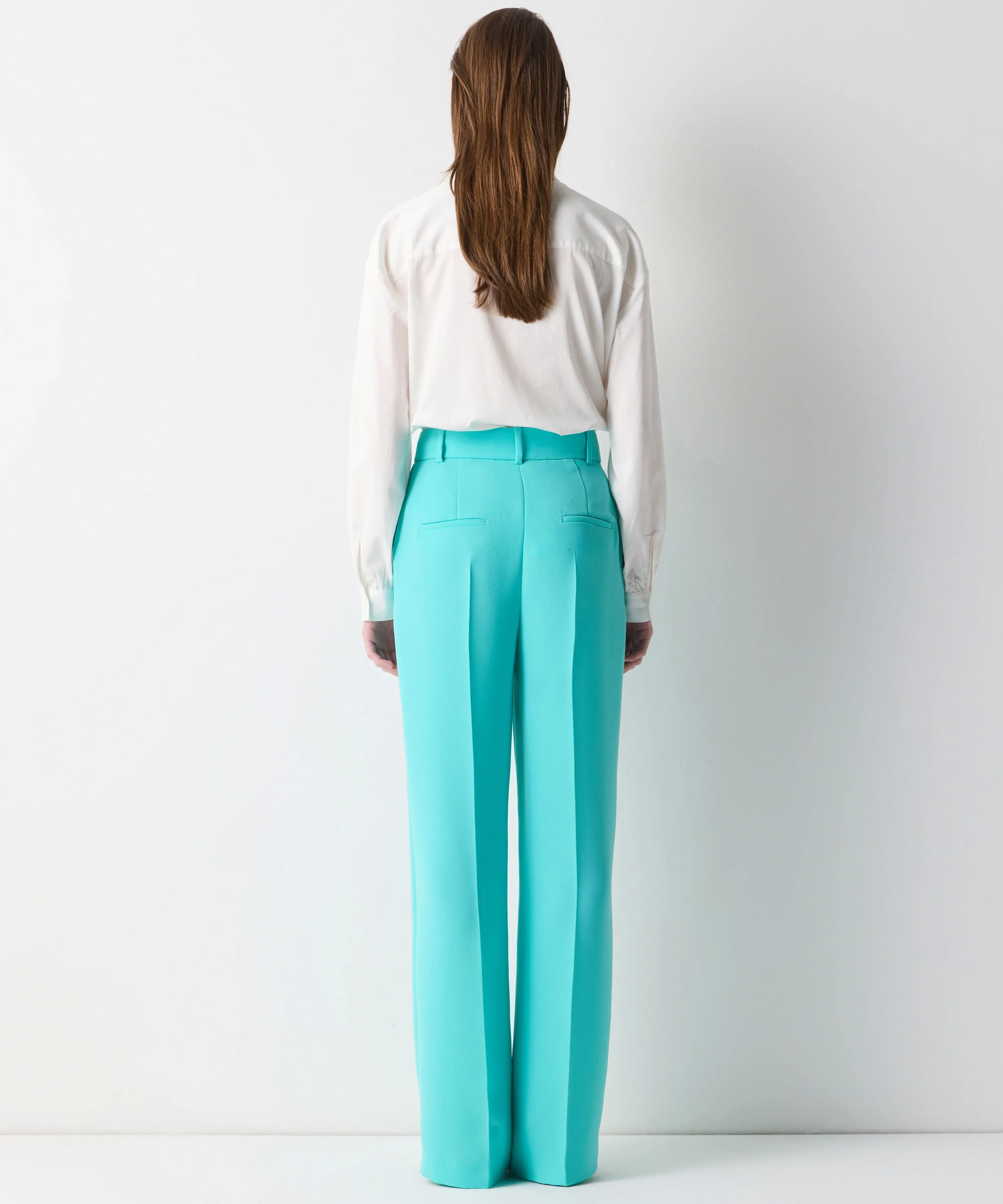 Ipekyol Wide Leg Fit Trousers Green