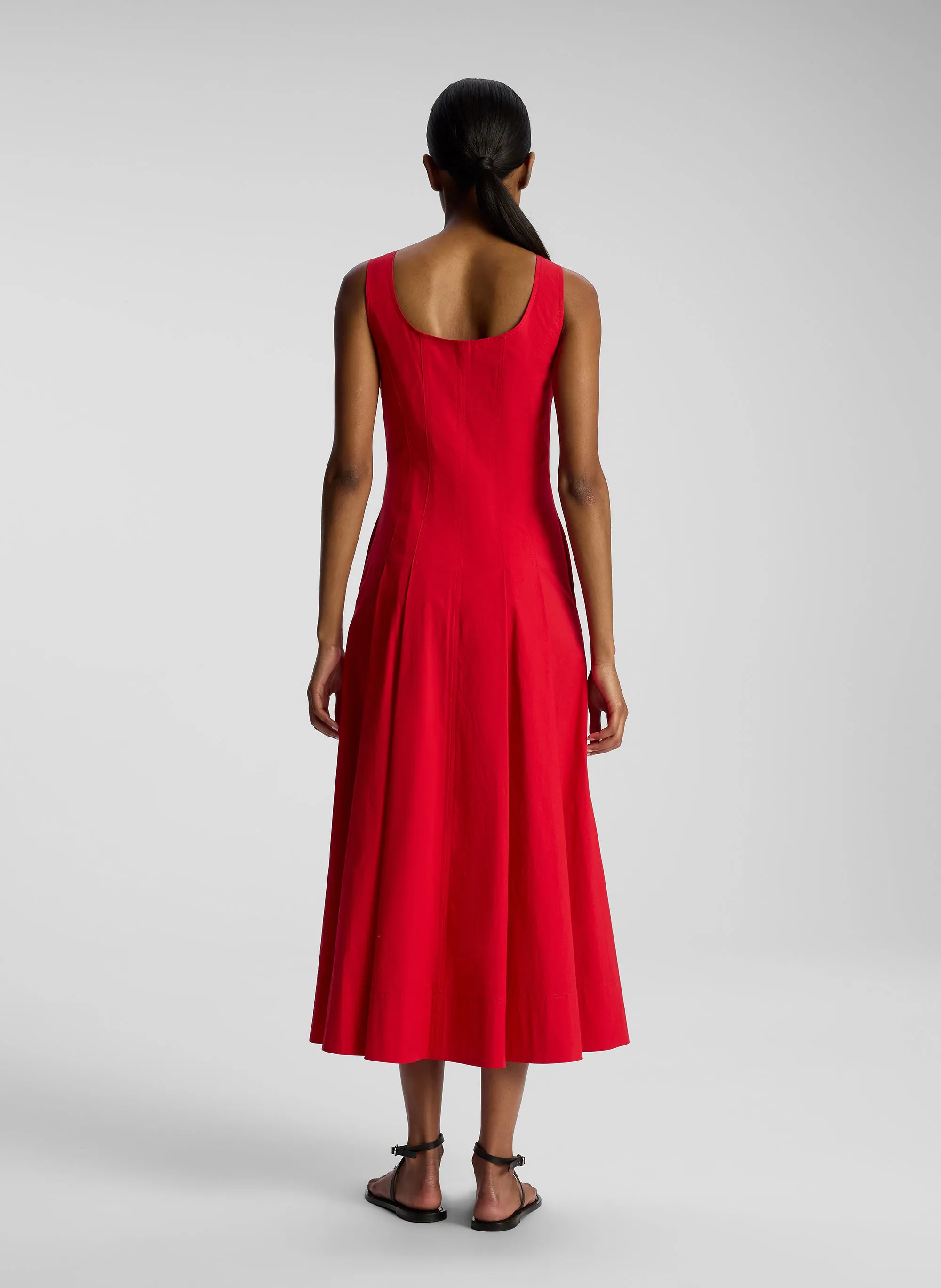 Isabel Cotton Midi Dress