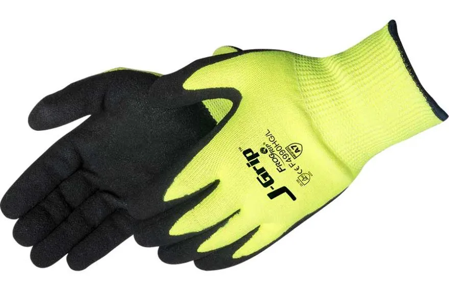 J-Grip® Black Sandy Foam Nitrile Cut Resistant Gloves- Sold by the Pair