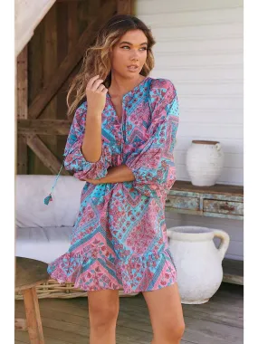 JAASE Luana Print Zarina Mini Dress