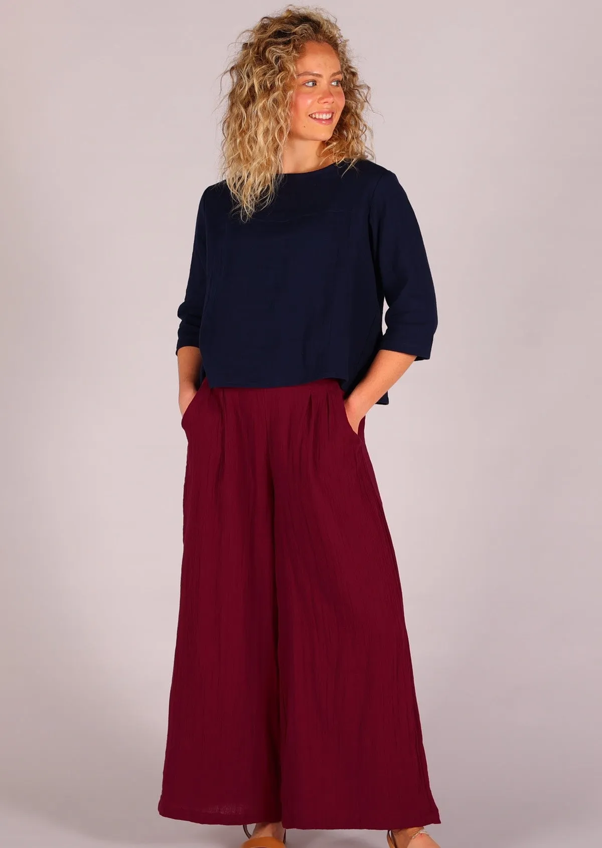 Jaya Pant Tibetan Red