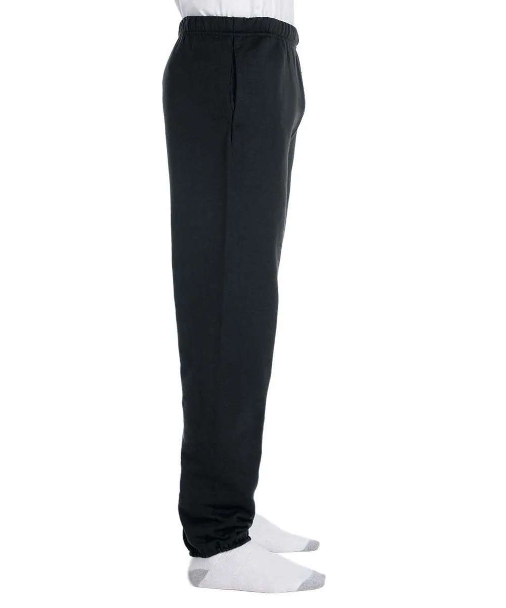 Jerzees Super Sweats NuBlend Fleece Pocketed Sweatpants - Black