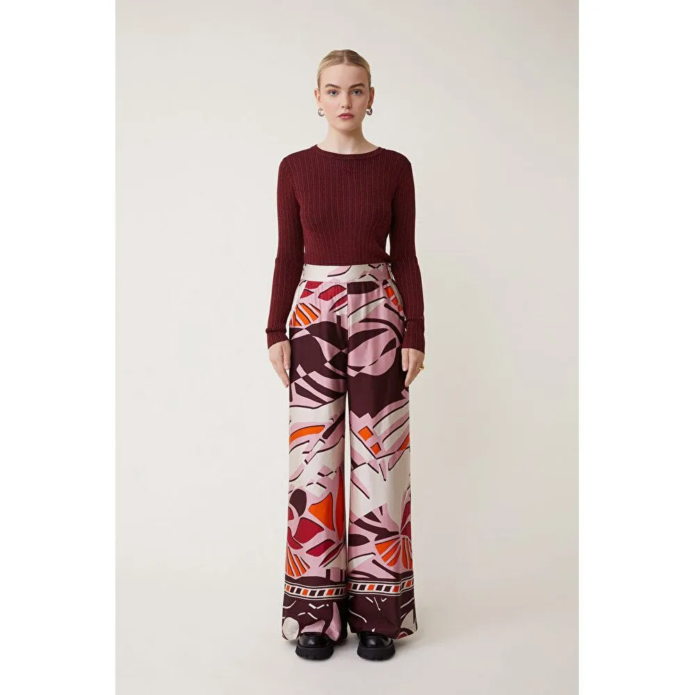 JOJO Printed Trousers Multi Print