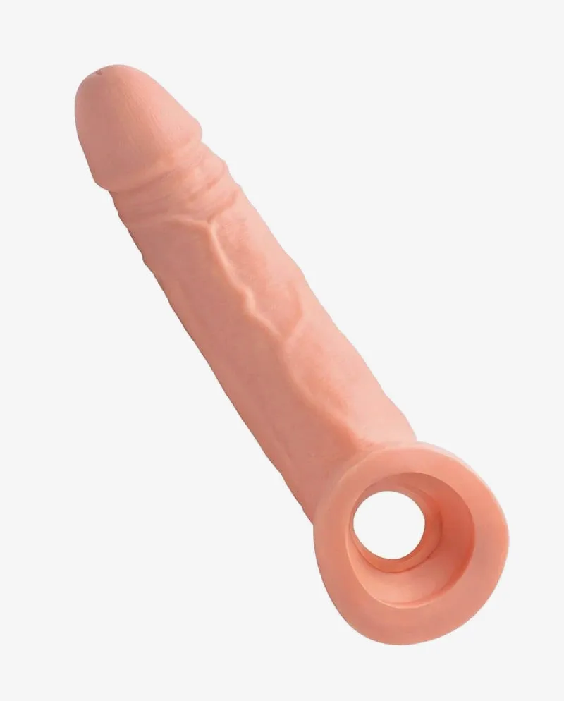 Jumbo Penis Extender Condom Sleeve