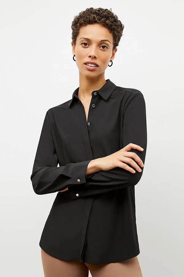 Lagarde Shirt - Eco Soft Wave :: Black