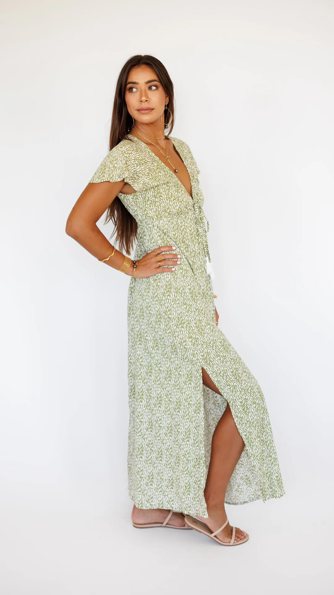 Leilani Dress / Mamba Moss