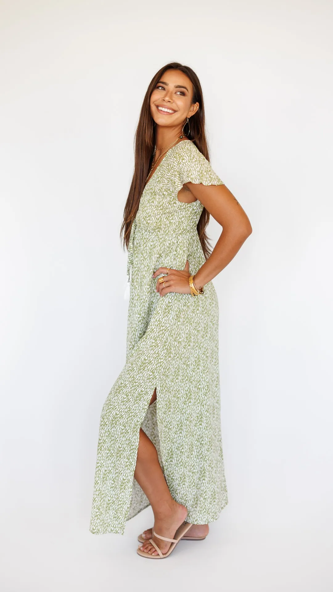 Leilani Dress / Mamba Moss