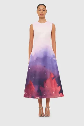 Leo Lin Cleo Sleeveless Midi Dress - Fairground Print