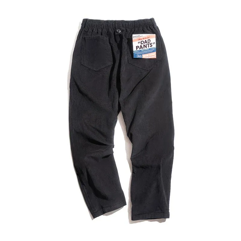 Men's 90s Retro  Corduroy Pants