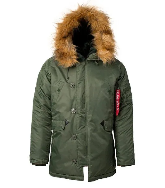 Men's Winter Warm Tactical Long Coat With Fur Hood | Men's Hooded Parka