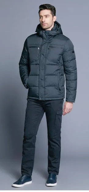 Men's Winter Warm Waterproof Hooded Parka