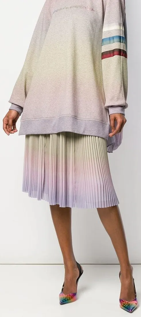 Micro Pleated Skirt