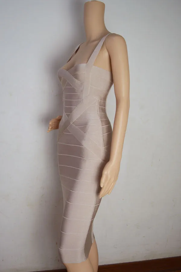 Midi bandage dress (preorder/ 5 colours)