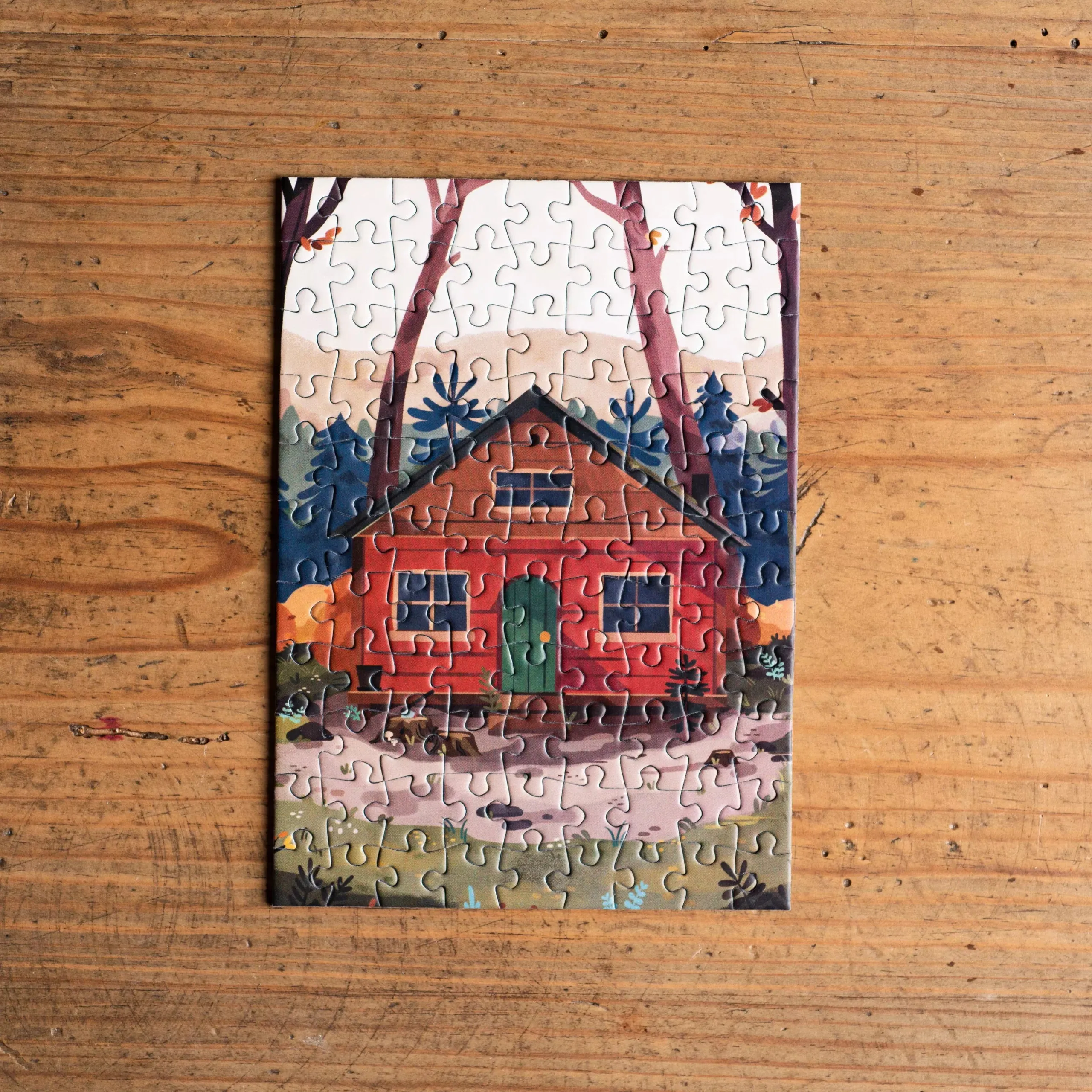 Mini Cabin | 99 Piece Jigsaw Puzzle