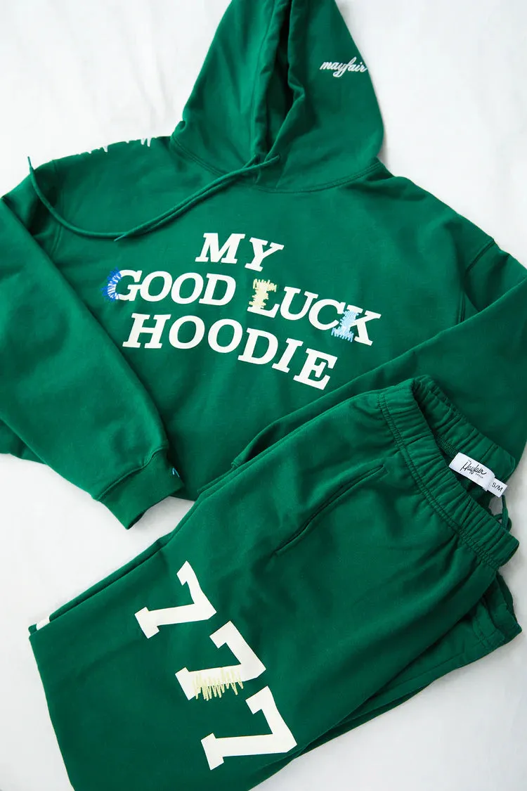 My Good Luck Sweatpants | Emerald Green