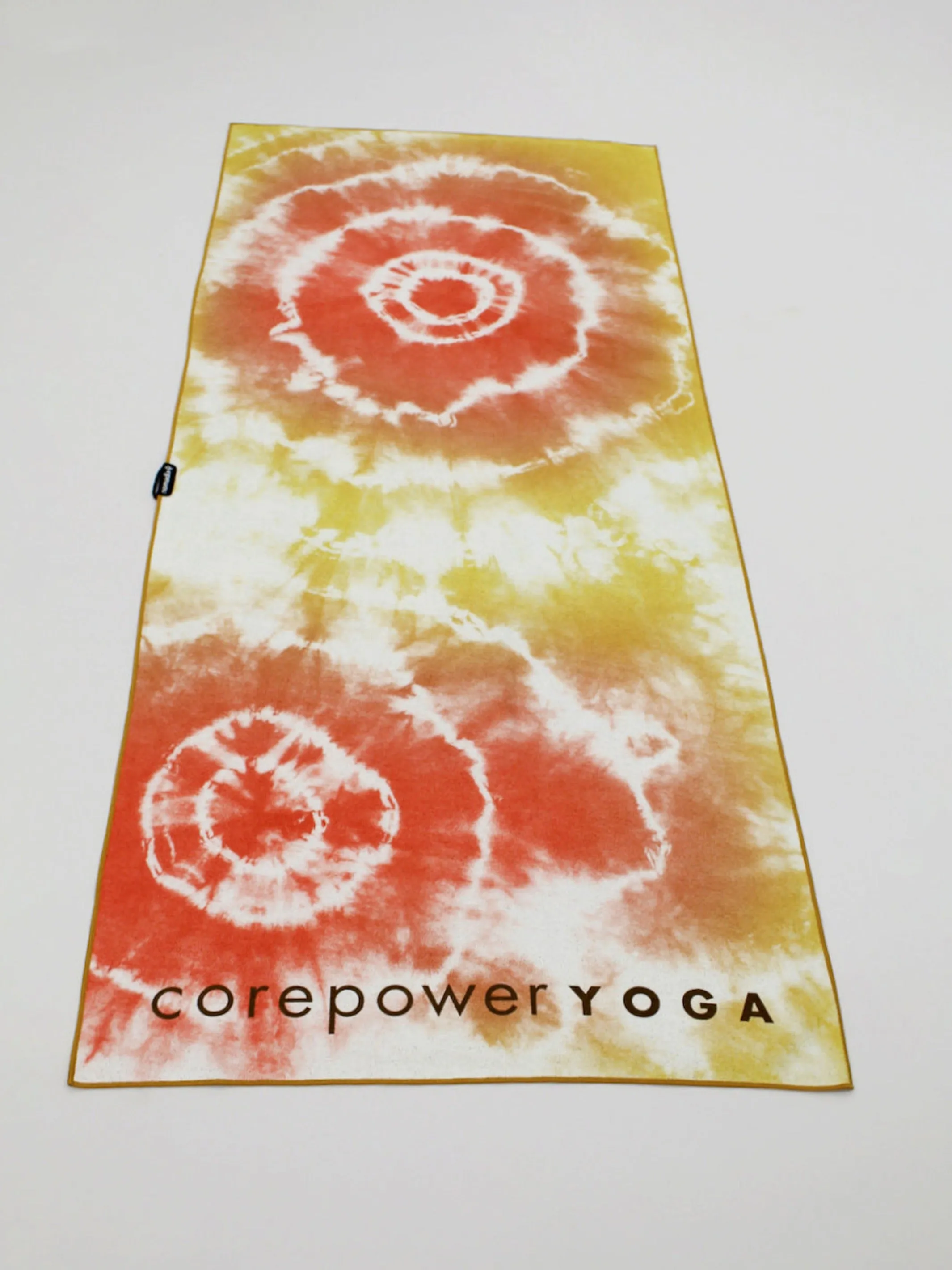 Nomadix X CorePower Yoga Orange Tie Dye Towel