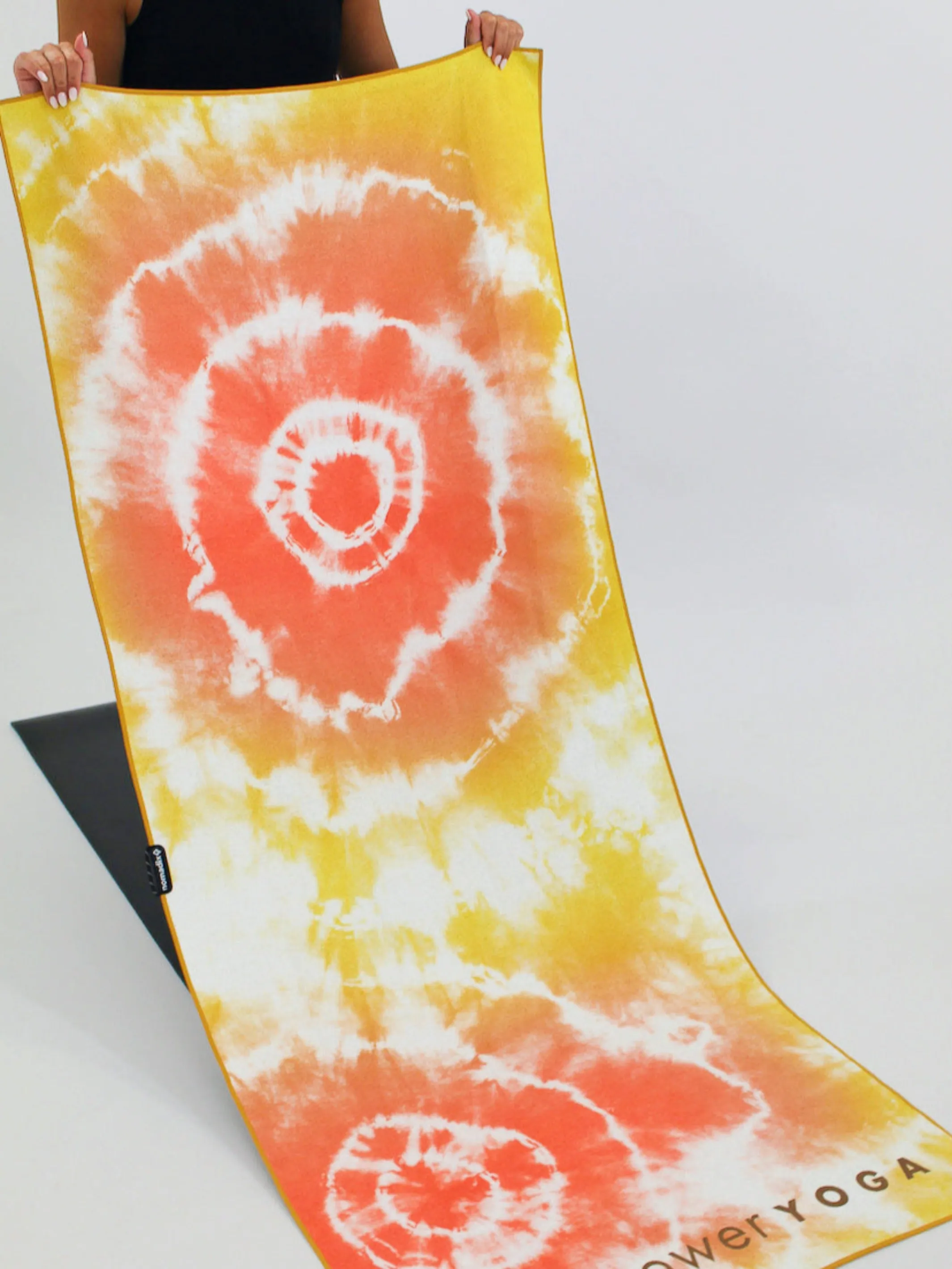 Nomadix X CorePower Yoga Orange Tie Dye Towel