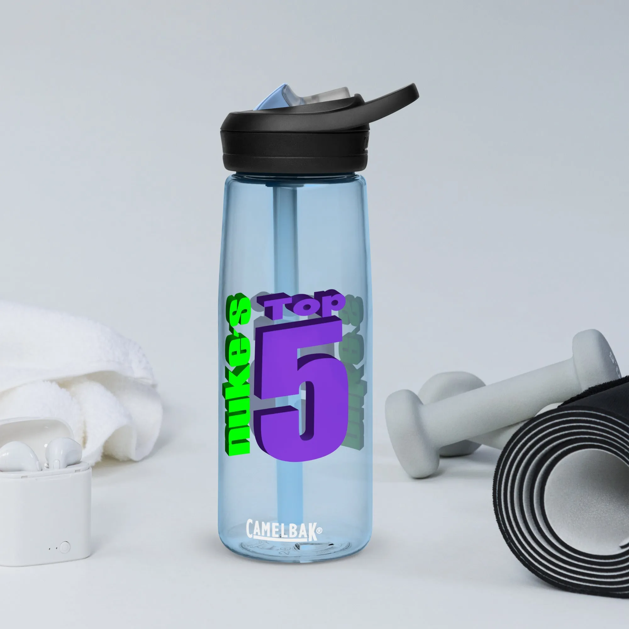 Nuke's Top 5 Water Bottle