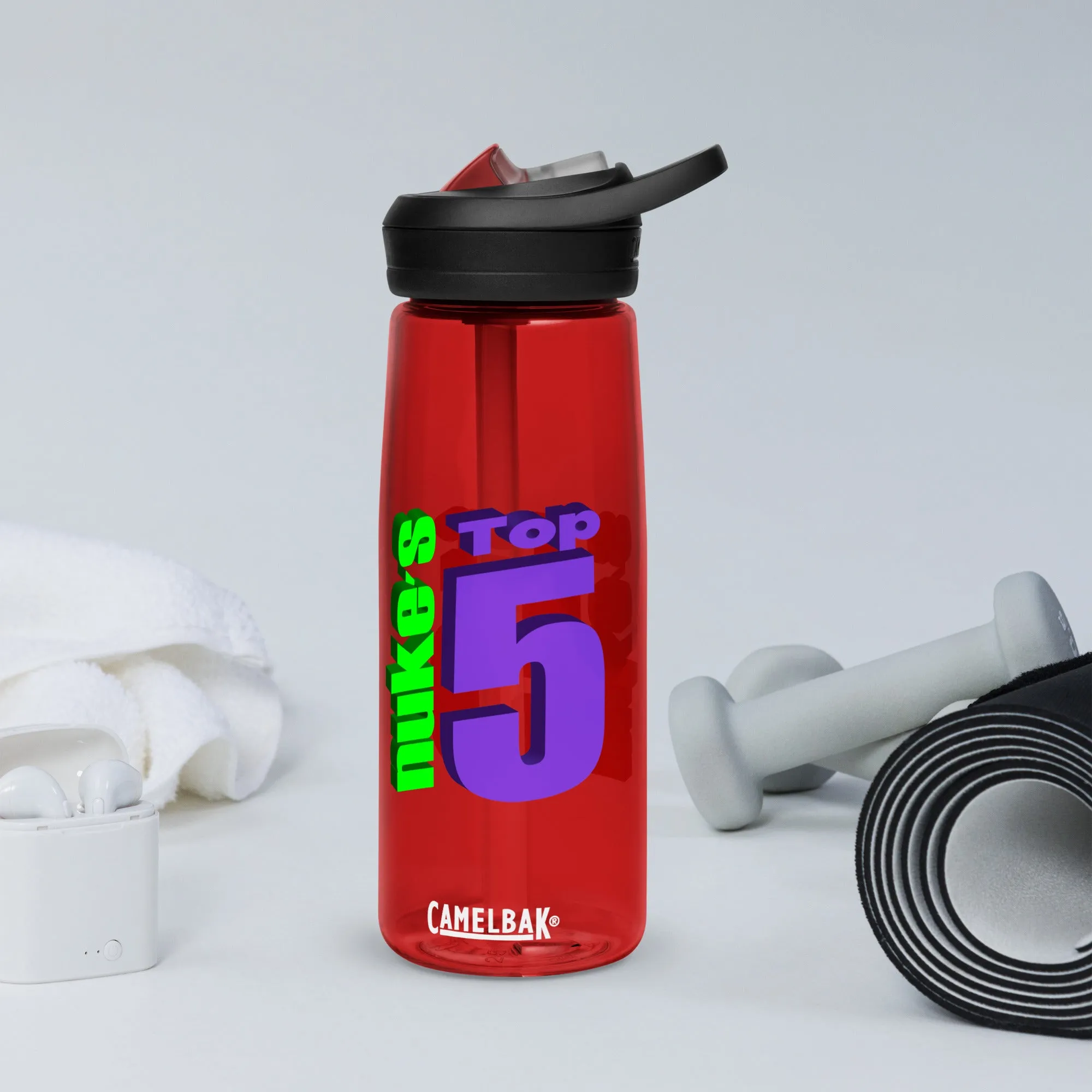 Nuke's Top 5 Water Bottle