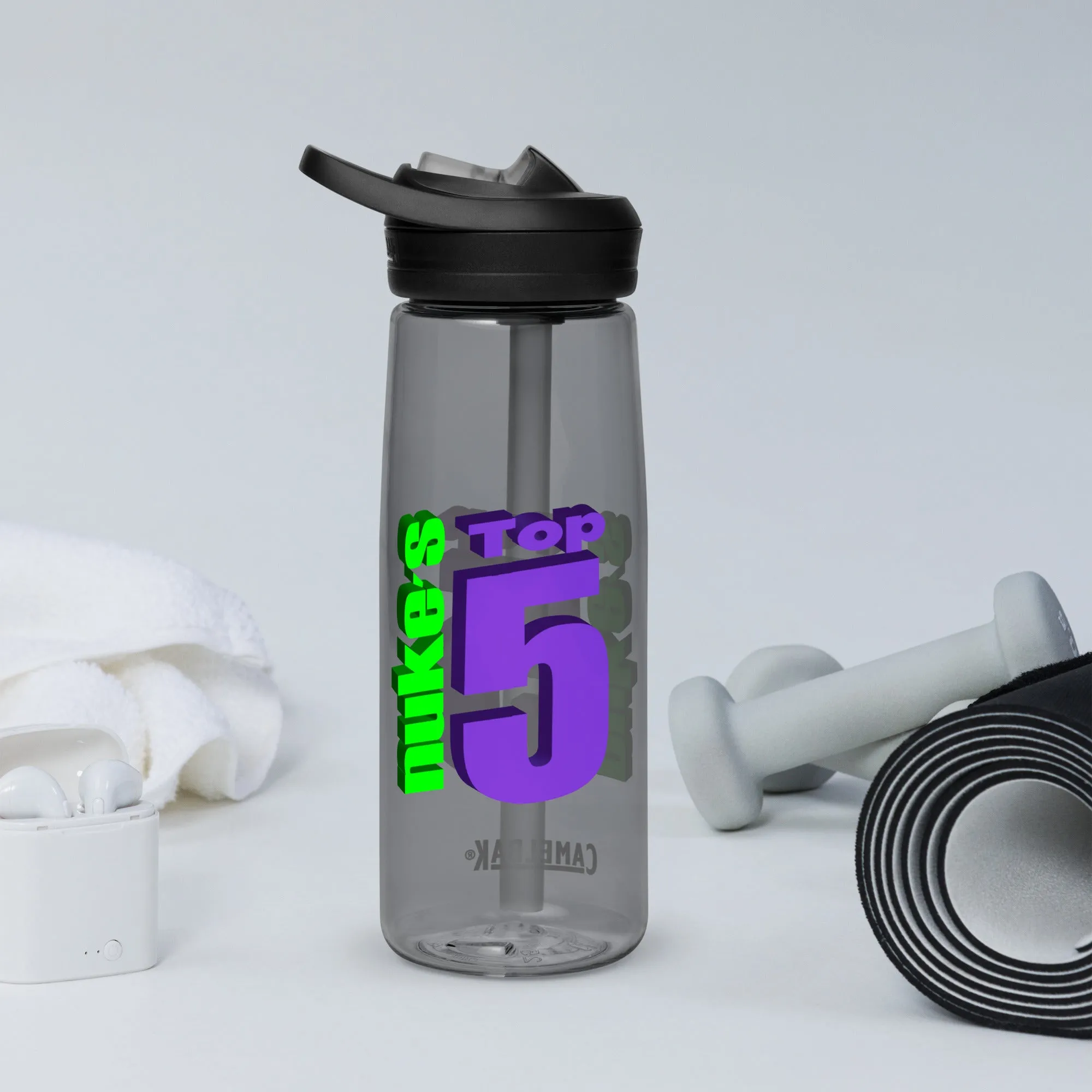 Nuke's Top 5 Water Bottle