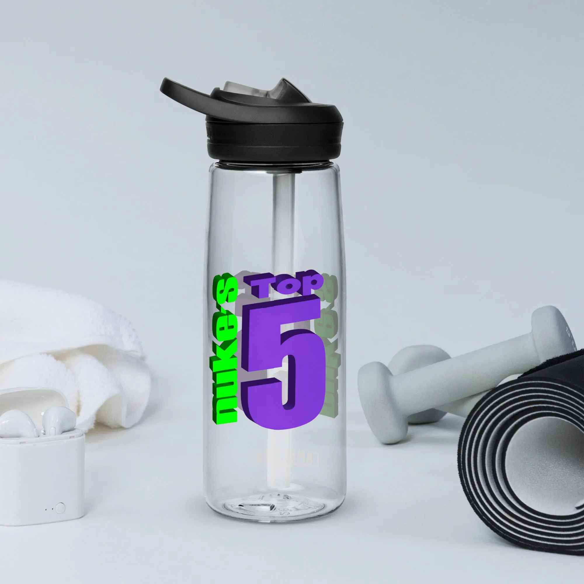 Nuke's Top 5 Water Bottle